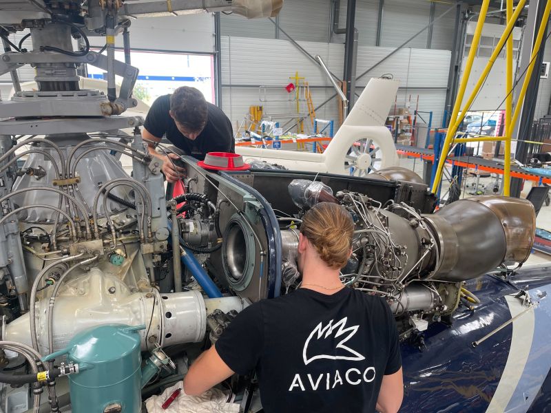 Helicopter maintenance
